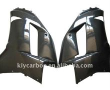 Carbon motorbike parts side panels