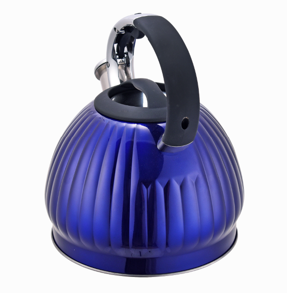 Diamond Design Whistle Kettle Stainless Steel