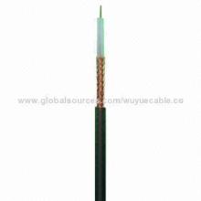 Coaxial cable RG59, 0.81mmCCS, 3.6mmFPE, Al foil, 60% coverage, 6.0mm PVC