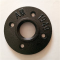 Malleable Iron Pipe Fittings Wall Mount Floor flange