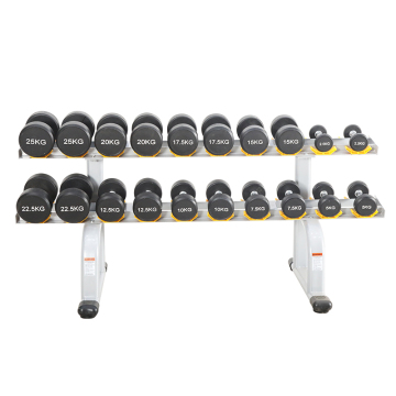 Dumbbell Sets Household Neoprene Dumbbell with Rack