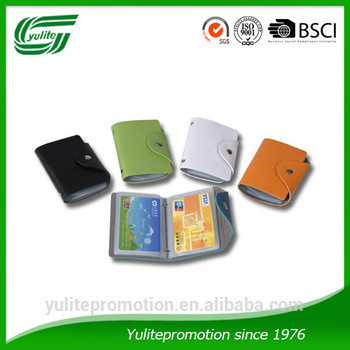 PVC ID credit card holder