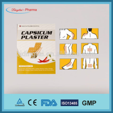 Free sample capsicum plaster like salonpas pain relief patch and knee pain plaster