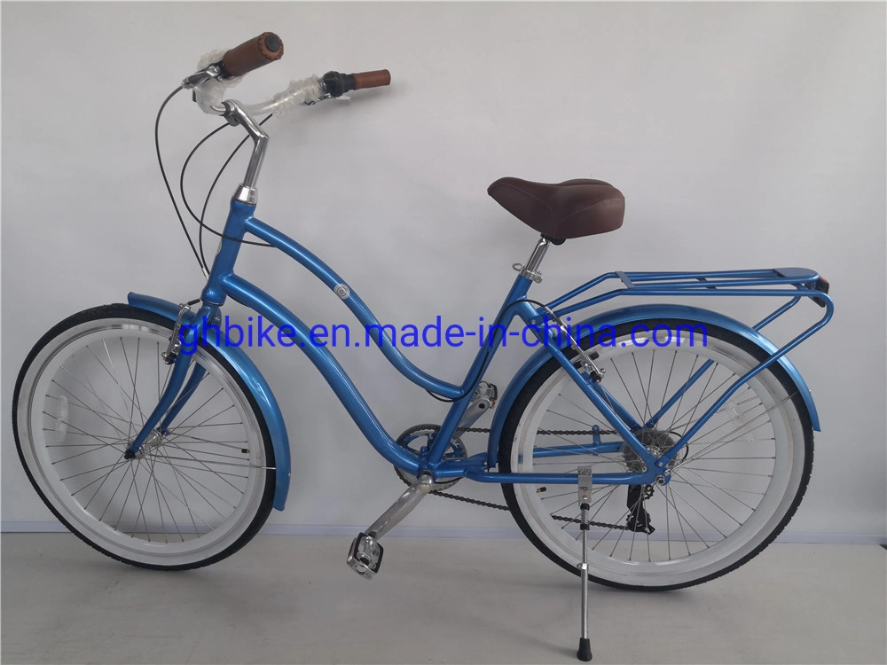 26 Aluminum Alloy 7 Speed New Ladies Beach Cruiser Bikes