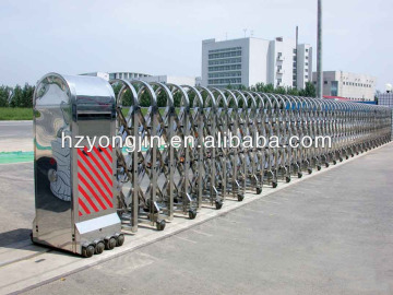 foldable fence gate barrier