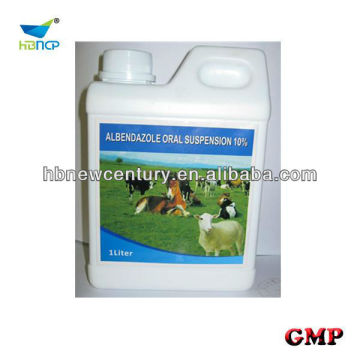 Deworm drug-Albendazole Suspension 2.5% for animals