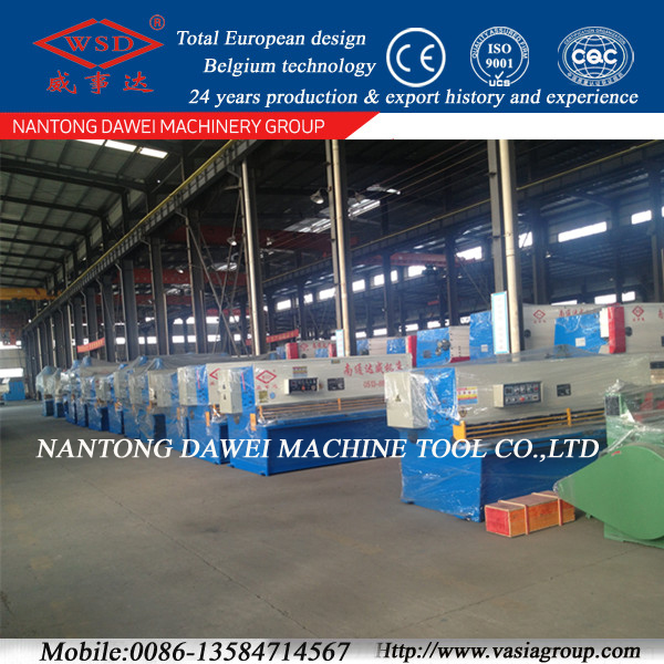 Hydraulic Shearing Machine Top Wsd Brand with High Quality