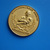 gold plating double sides design coin 3D figure souvenir coin