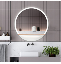 Lighted Round Wall Mirror Light Bathroom Led Mirror