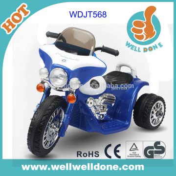 Easy assembled kids electric motorcycle, 3 wheel motorcycle for baby, child motorcycle WDJT568