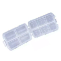 Folding Pill Organizer Hộp 10 ngăn