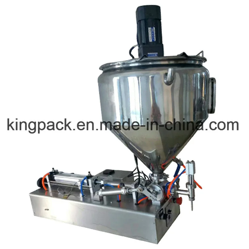Automatic Heating System and Mixer and Filling Machine for Liquid Cream