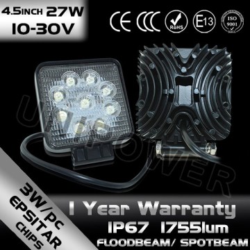 alibaba best seller New 27w car led tuning light/led work light