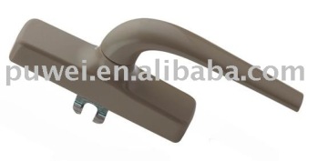ZS8012 aluminum window handle multi-points aluminum window lock handle aluminum casement window handle