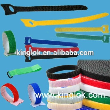 Magic cable tie magic Straps With Buckle hook and loop fastener