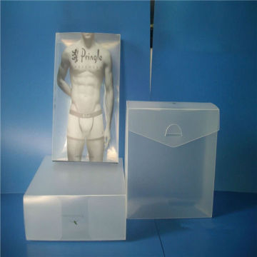 clothes packaging boxes clear transparent boxes