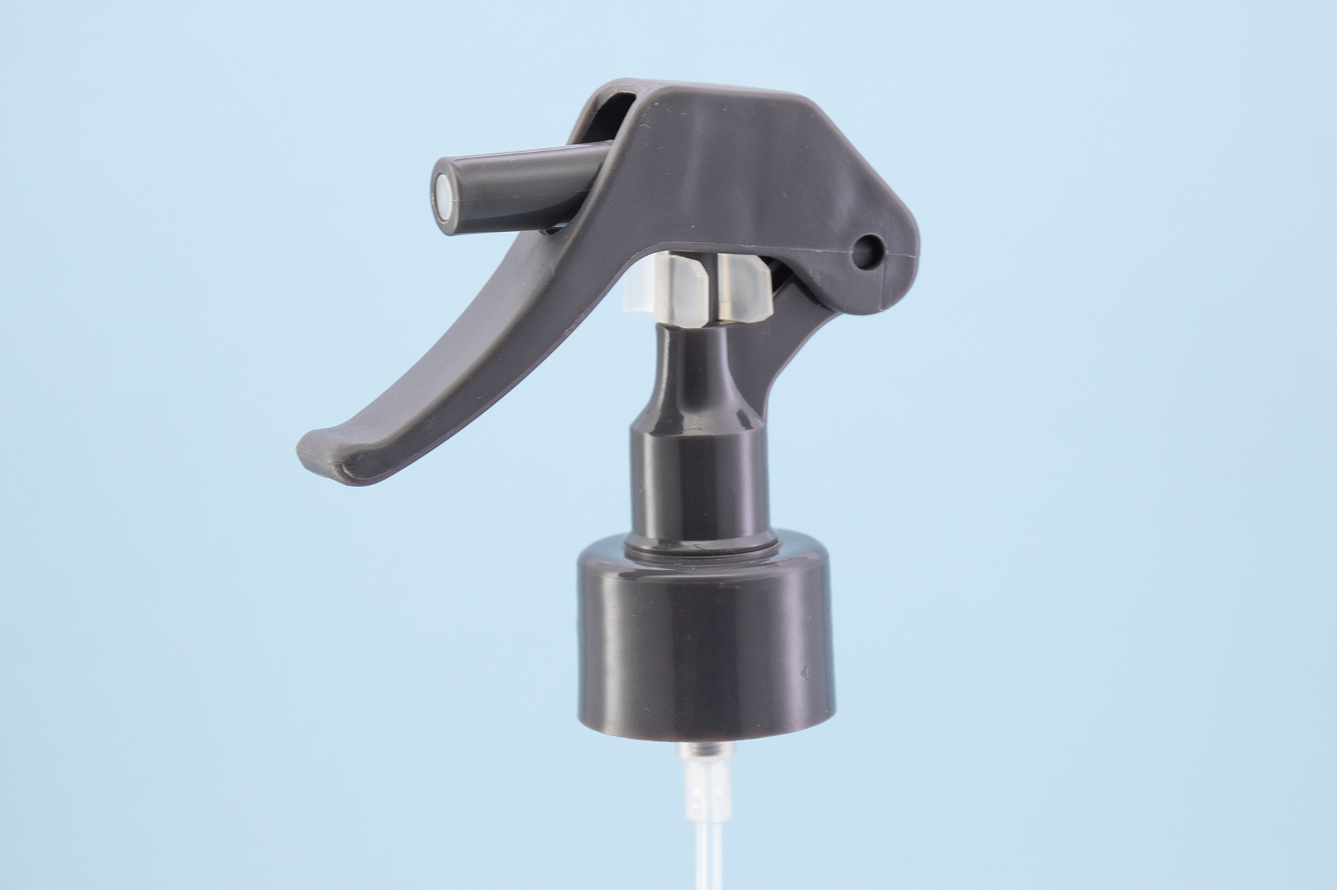 24/410 بخاخة صغيرة رمادية مع مشبك 24/410 grey mini trigger sprayer with clip