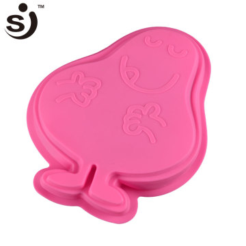 Wholesale Silicone Cartoon Character Microwave Oven Silicone Cake Mold Cake Pan