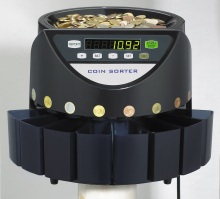 550C Coin Counters & Sorters: Counting Machines for ILS, EURO, GBP, LBP, YER, BOB Currencies