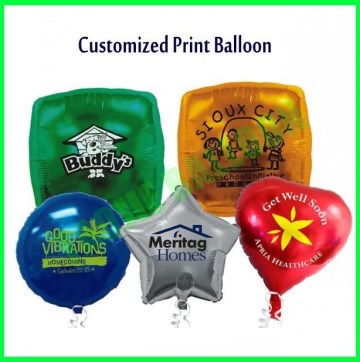 Customized foil Balloons for Advertising Promotion