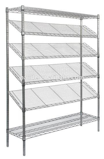 competitive price chrome wire fruit storage shelving