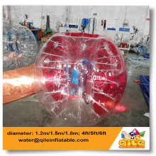1.2m 1.5m 1.8m inflatable bubble ball bubble soccer for outdoor football game