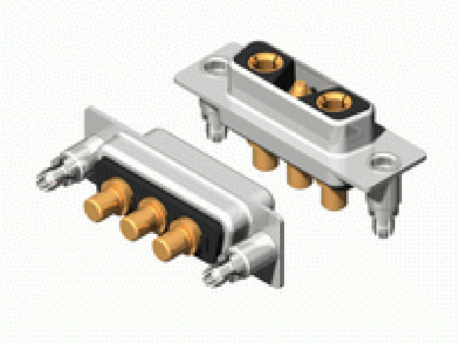 Power D-SUB-connector 3V3 DIP Straight Female