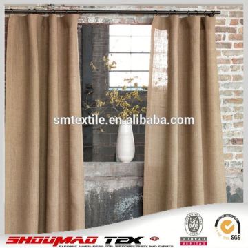 Wholesale 100% natural ready made curtain