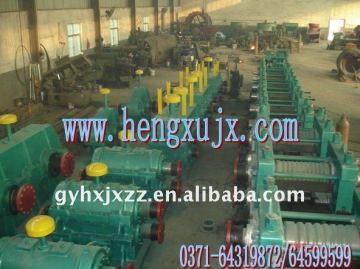 vertical rolling mill with roller guide