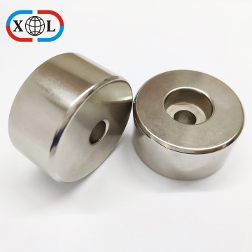 Heavy Pull Neodymium Magnets Counterbored style hole