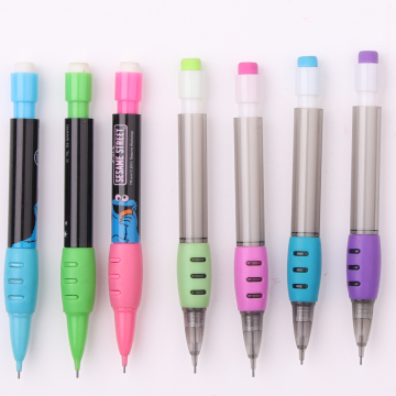 Custom Logo Mini Mechanical Pencil 0.5mm 0.7mm Plastic