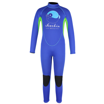 Seaskin Boys μακριά μανίκια Υποβρύχια wetsuits καταδύσεων