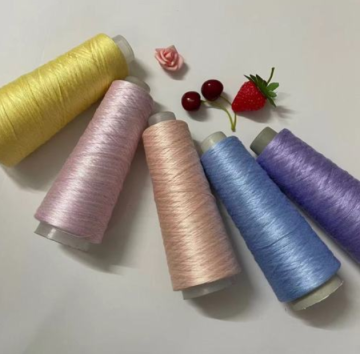 Mercerised crochet cotton yarn