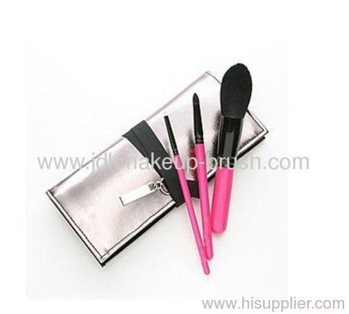 Candle Head 3pcs Makeup Travel Brush Set 