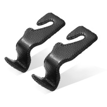 PU Leather Car Seat Back Hook for Purses and Bags - Car Seat Headrest Storage Hook