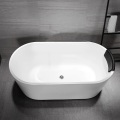 Square Small Bathtub Simple Design Acrylic Freestanding Home Bathtub