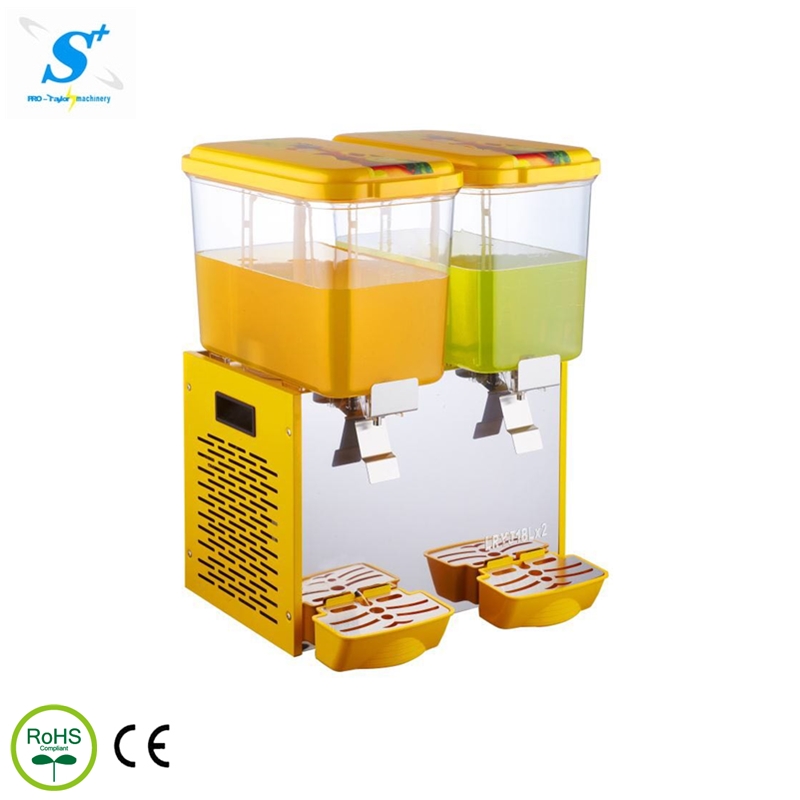 refrigerated for stainless steel double bowl juice dispenser