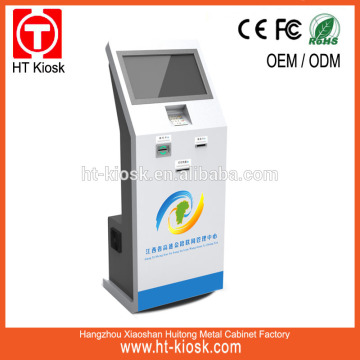 Self Service kiosk check in payment kiosk