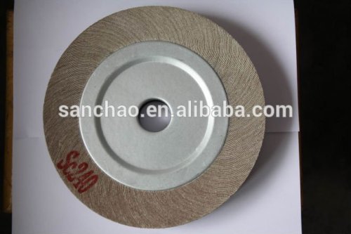 sand paper grinding wheel / stainless steel buffing wheel