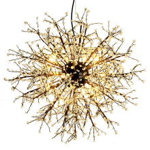Modern Fireworks Chandelier Lamp with G4 Base for Restaurants