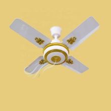 Small Unique White Ceiling Fans without Lights