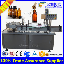 Trade assurance automatic glass eliquid bottle filling line,eliquid filling machine