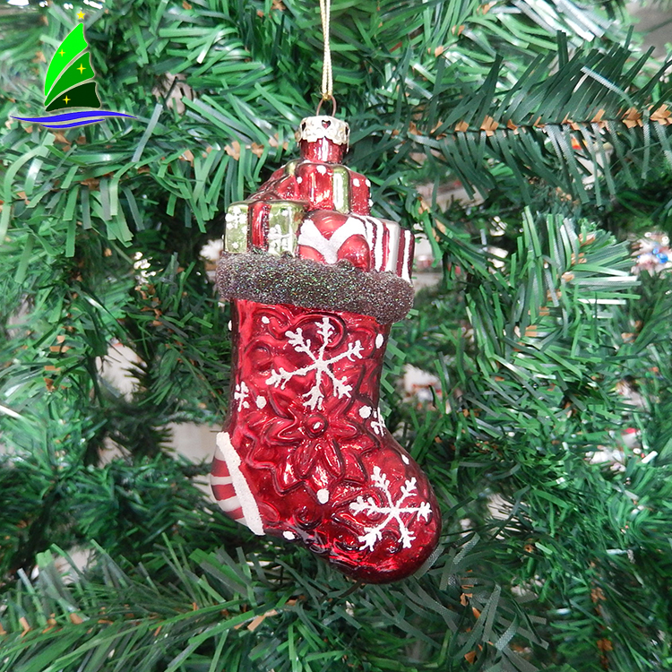 2019 The Year Christmas Ornament Glass Christmas stocking hanging Stuffer Gift Themed - Ready-made goods of 230 Pieces