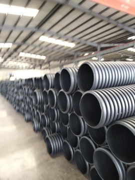 Wholesale HDPE Double Wall Corrugated Pipe Large Diameter