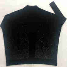 V-neck long sleeve sweater