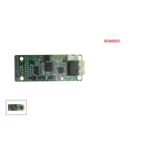 Functional receiving card of led display screen SOM203
