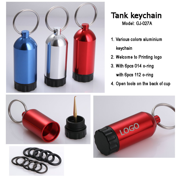 2019 Deluxe diving accessories, Tank O-Ring Kit and Key Chain diving equipment~