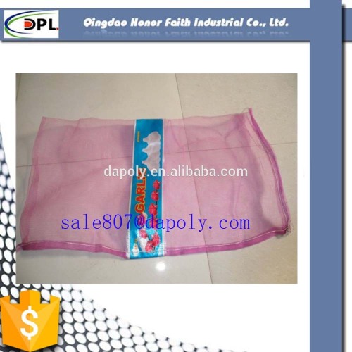 HDPE vegetable packing mesh bag for sale