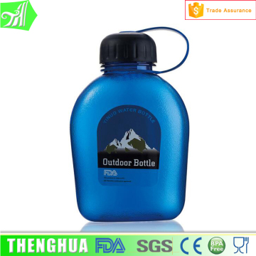 Blue Big Plastic Shaker Bottle Sports Water Bottle