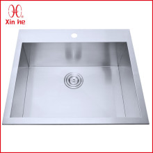 High quality handmade square kitchen sink